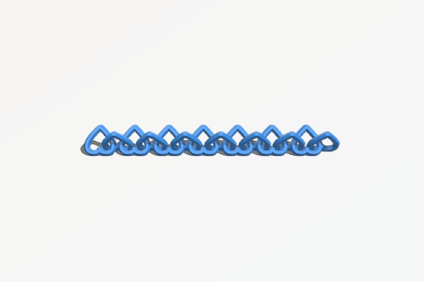Heart Chain | 3d print model