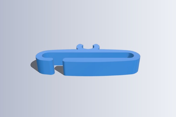 Robo C2 R2 PTFE Filament Guide Tube Clip | 3d print model