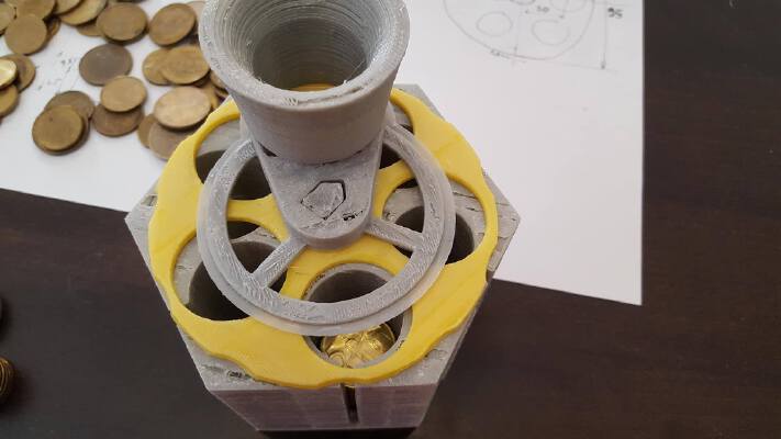 Coin sorter (Serbian DINAR) | 3d print model