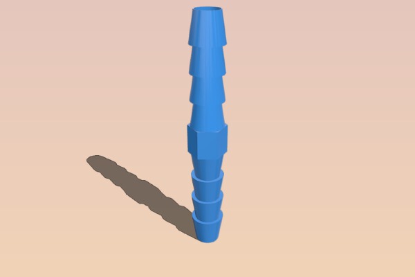 My Customized Pipe _ Tube _ Hose Connector Generator | 3d print model