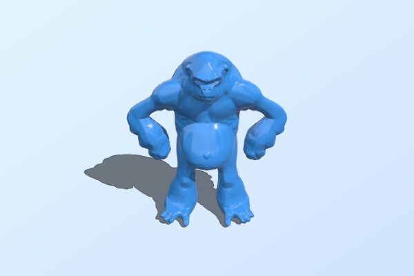 Son of son of son of Kong (or George) | 3d print model