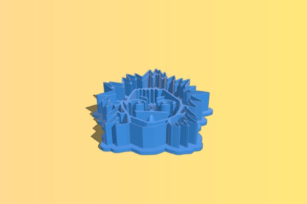 Eijiro Kirishima Cookie Cutter (Red Riot) | 3d print model