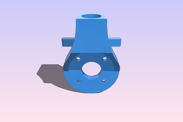 Tricopter Mounts | 3d print model