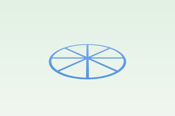 Delta Printer First Layer Test Circle | 3d print model
