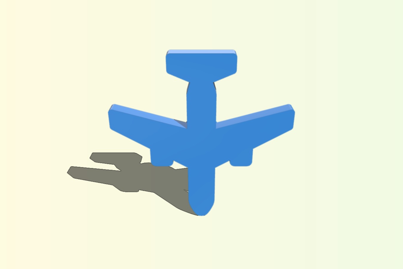 Mini Plane Map Pin