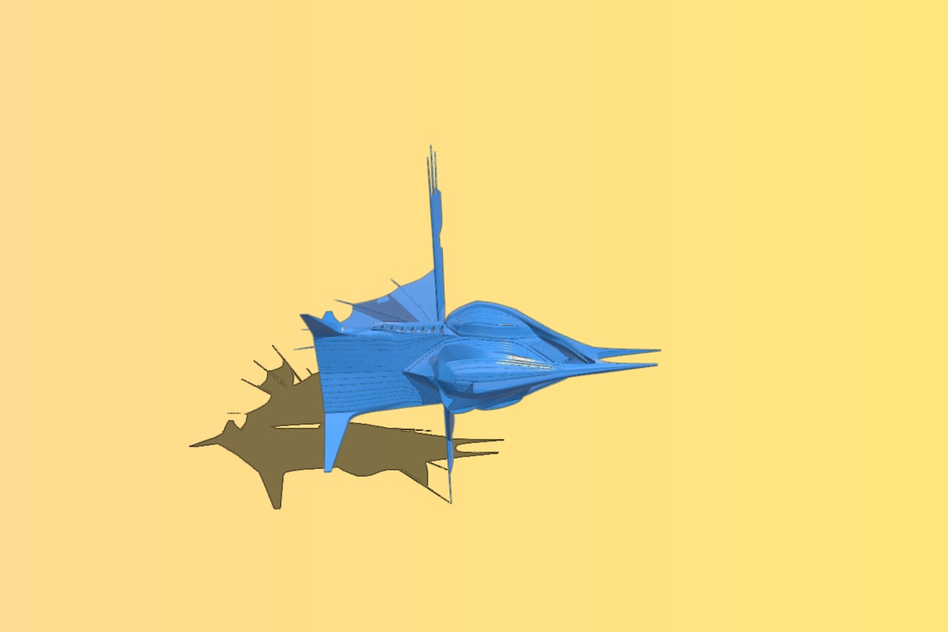 Astral exploration ship