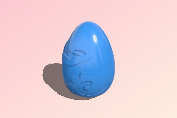 Oeuf Dofus Ébène _ Egg Dofus Ebene | 3d print model