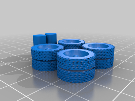 HET with moving wheels | 3d print model