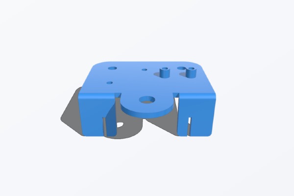 CR-10 OEM - X Trolley Plate | 3d print model