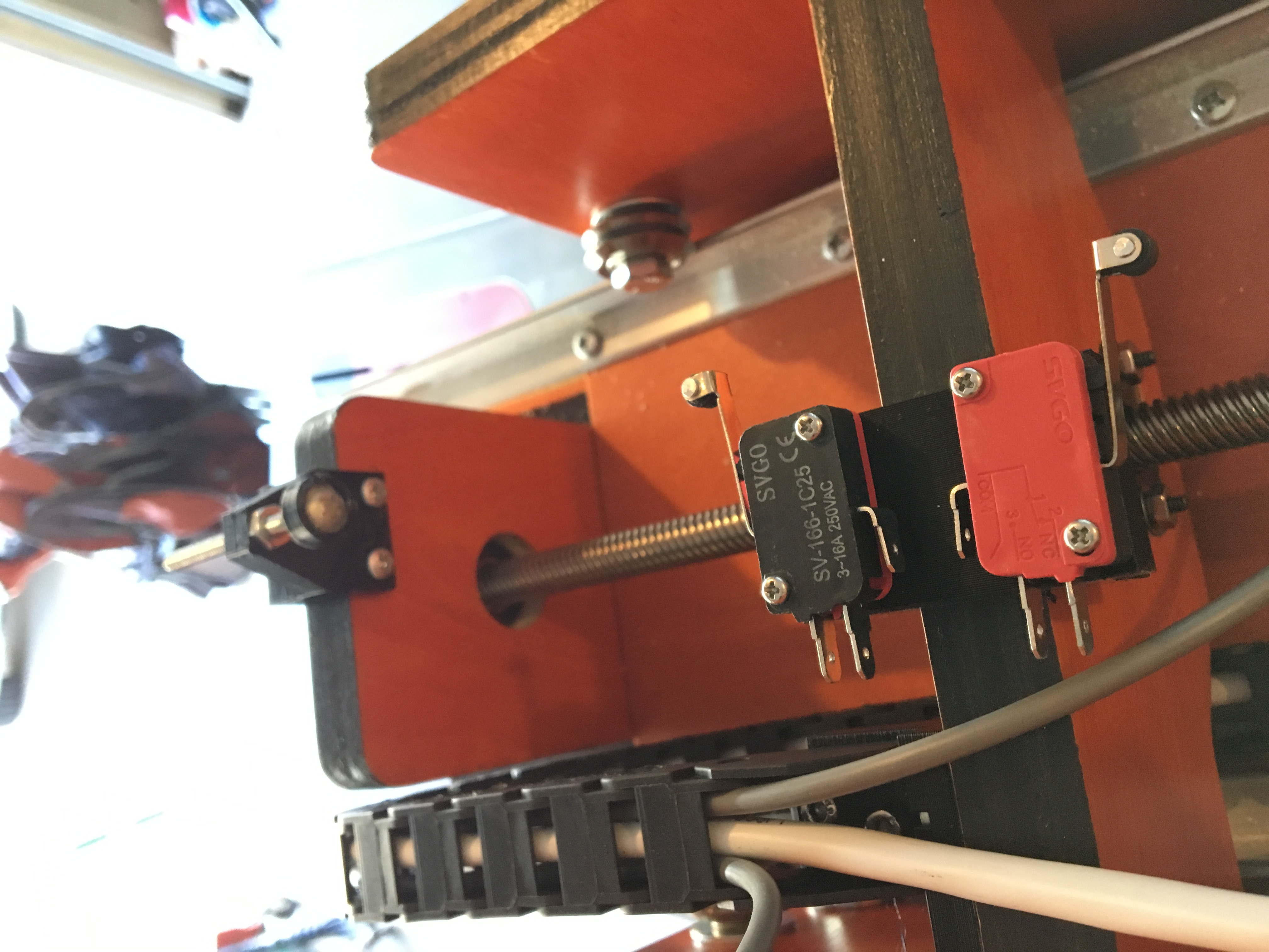Gatton CNC X Axis Limit Switch Brackets
