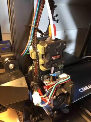 Creality CR-10 Smart Bondtech LGX direct drive mount | 3d print model