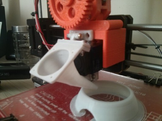 Fan Duct for Graber i3 | 3d print model