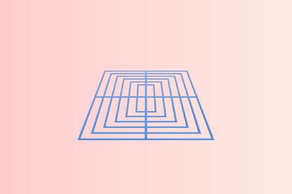 Bed Alignment Test Pattern | 3d print model