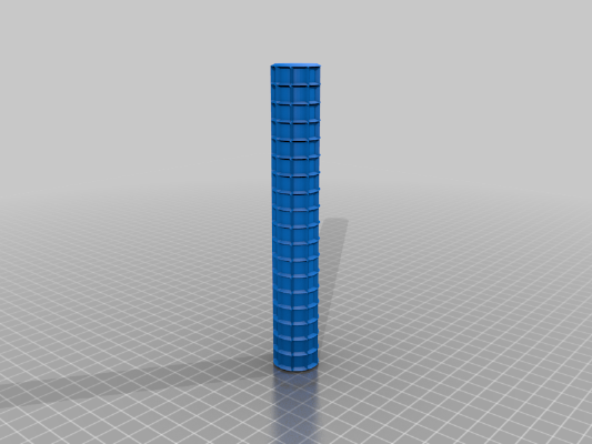1_3-inch grid Tile Pattern (Roller & Stamp) | 3d print model