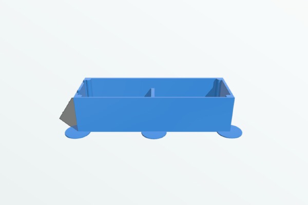 Half Shelf for Keyway DB-17 Display Case | 3d print model
