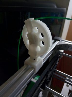 Roller-weathervane guide filament | 3d print model
