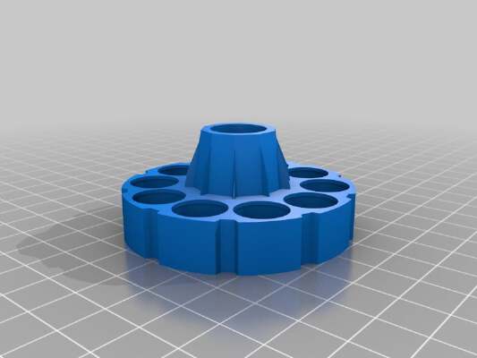 Nerf Strongarm 10 Shot Brass Cylinder | 3d print model