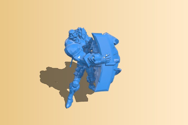 Braum warrior | 3d print model