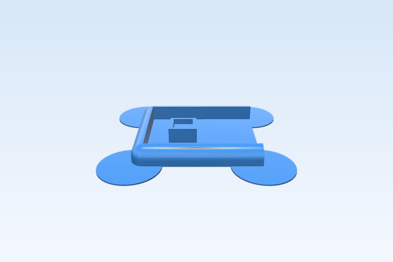 Cube Printer (2nd Generation) Filament Chip Carrier