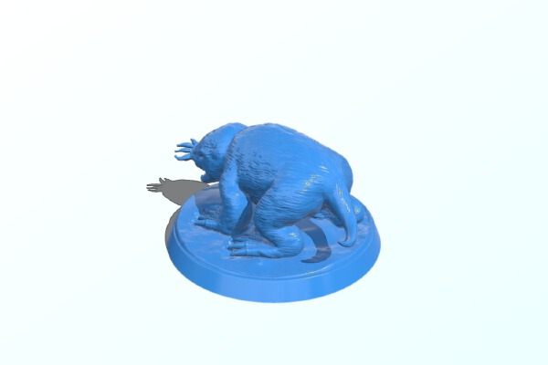 Dogmole Species in Hero City | 3d print model