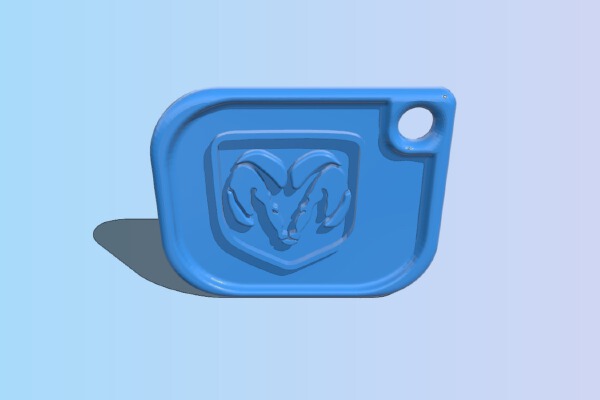 Dodge keychain | 3d print model