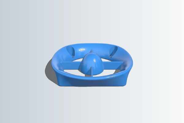 Turbine style 40mm fan guard | 3d print model