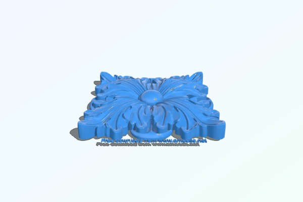 Square pattern | 3d print model