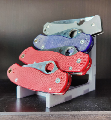 Knife display stand (folded) | 3d print model
