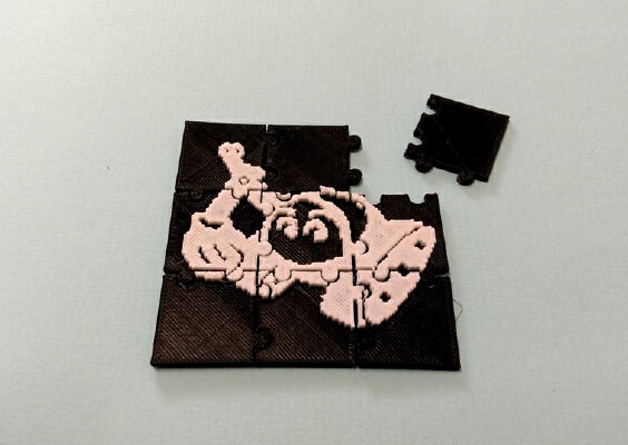 Image to puzzle | 3d print model