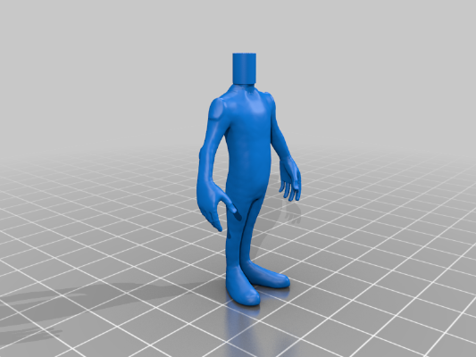 Elite Dangerous Male Pilot Bobblehead | 3d print model