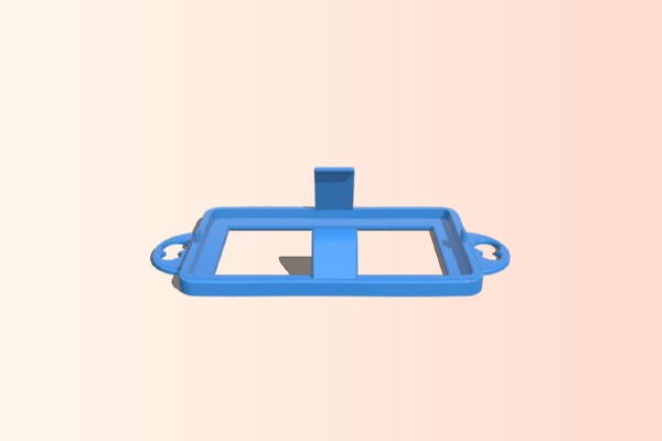 EZPass Toll Tag Holder For New Format v2 | 3d print model