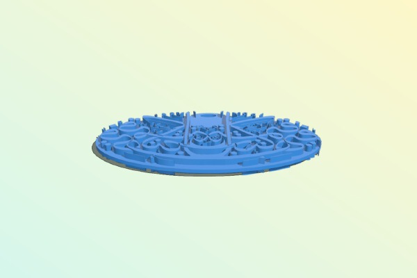 Arabic Design 5 | 3d print model