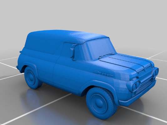 Ford Panel Truck | 3d print model