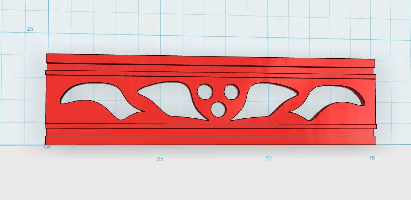 Napkins holder "Rose" | 3d print model