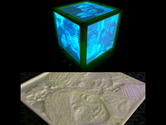 Lithophane Holder | 3d print model
