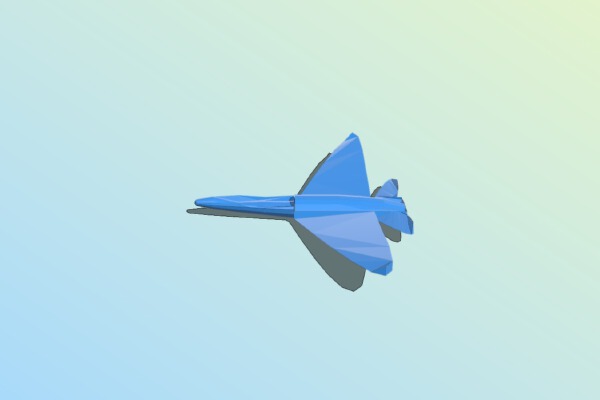 Five minute plane. | 3d print model
