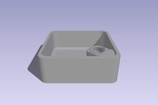 pet water bowl with soda bottle | 3d print model