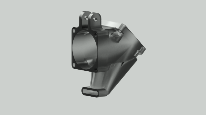 E3d v6 Fan duct | 3d print model