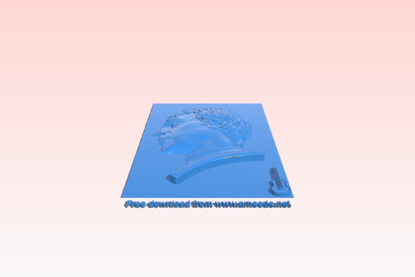 Vladimir Semyonovich Vysotsky | 3d print model