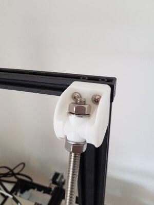CR-10 Stainless steel Frame Braces | 3d print model