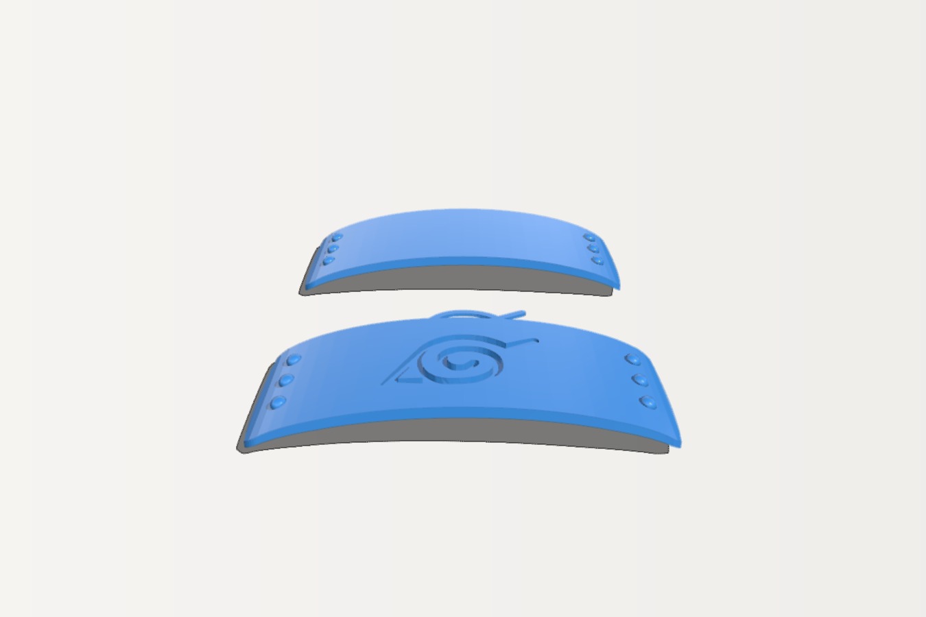 Hidden Leaf Village headband - Naruto