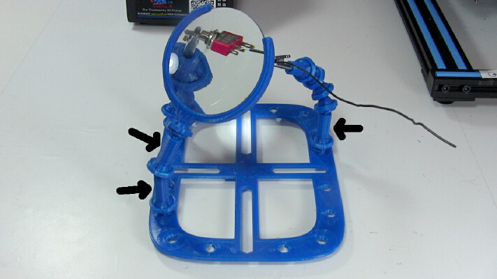Locking ball and socket - 2 x height | 3d print model