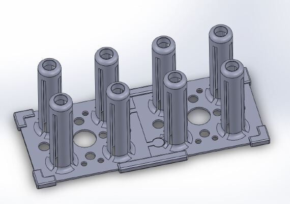 Glove_MItten Vent Register Drying Rack | 3d print model