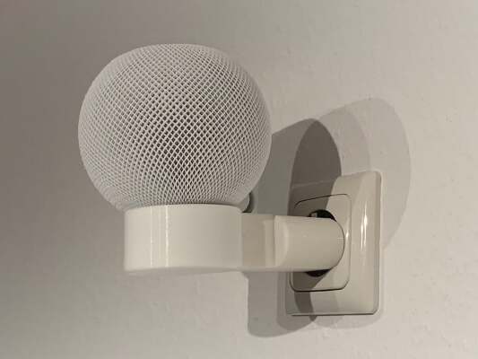 HomePod mini EU charger wall mount | 3d print model