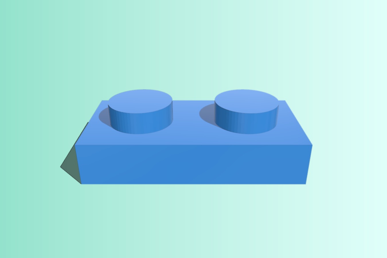 LEGO Plate - 1X2