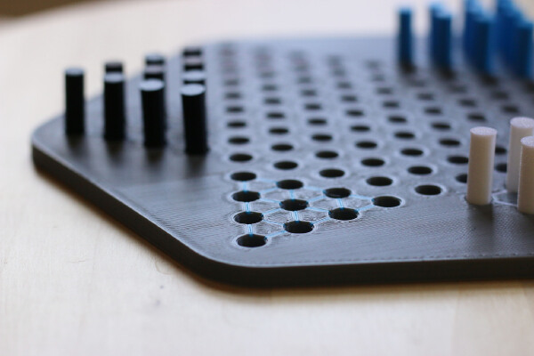 Multi-Color Chinese Checkers Set | 3d print model