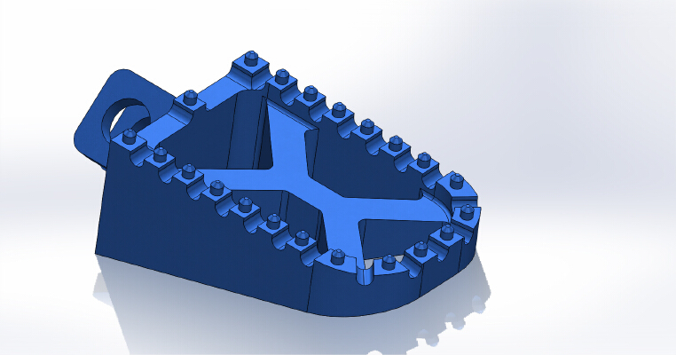 FOOTPEGS for Dirtbike | 3d print model