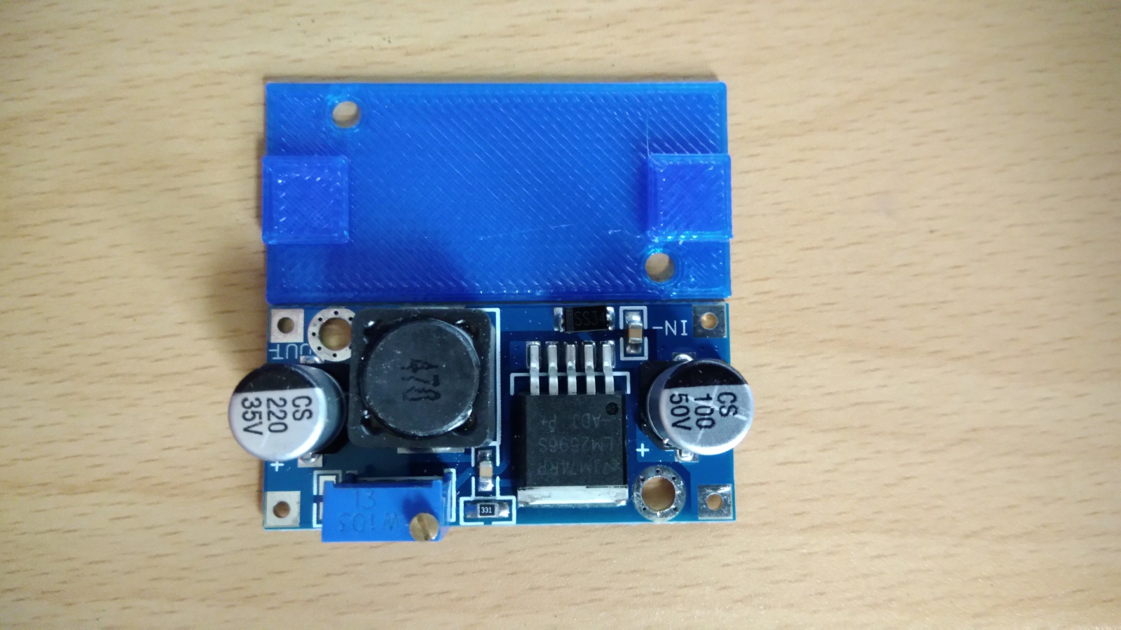 DC-DC Buck Converter LM2596S Footprint