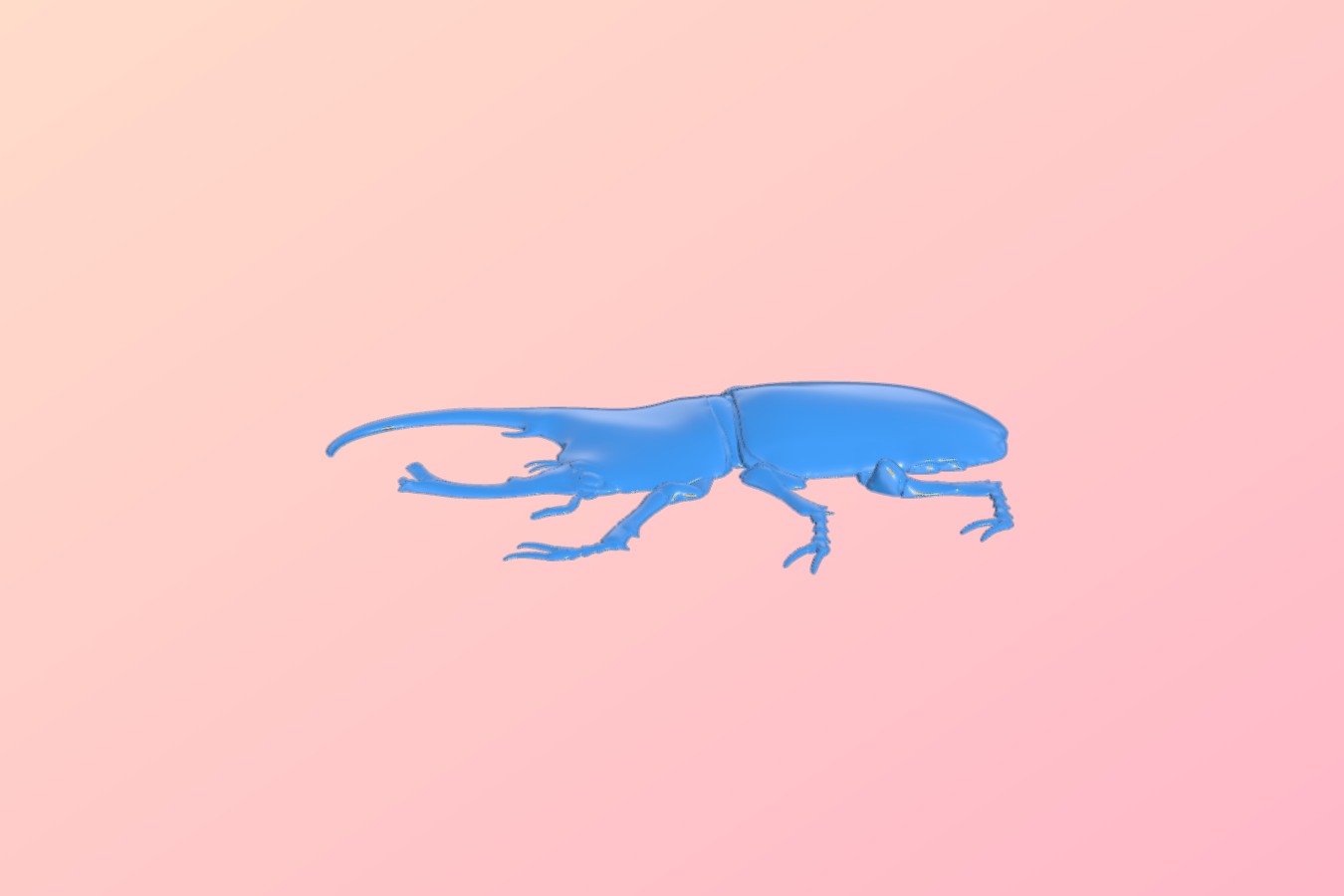 Dung beetle A007042 download free stl files 3d model for CNC wood
