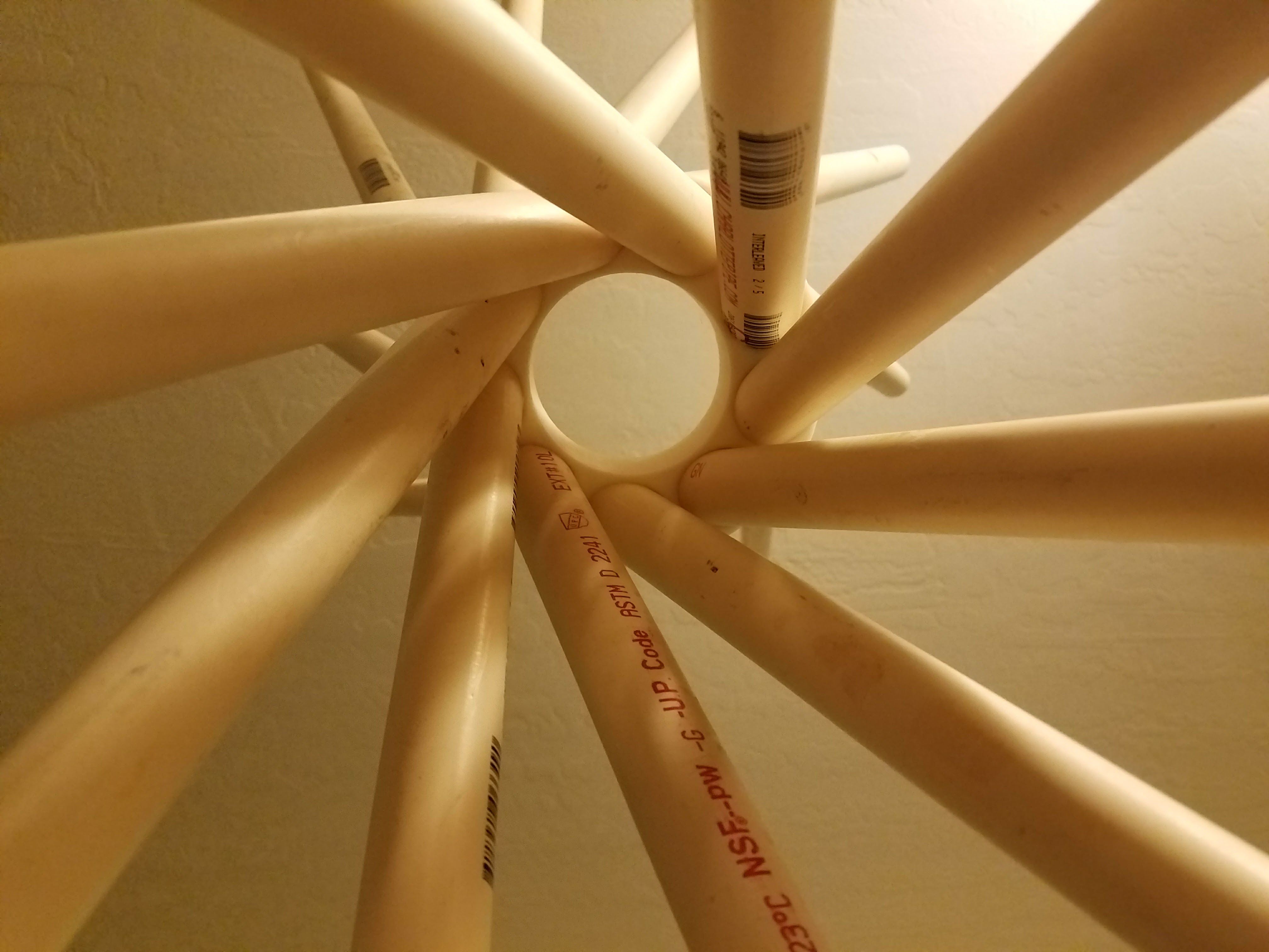 Teepee Lashing for 3_4" PVC